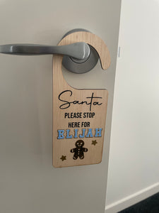 Santa Door Hanger - Block Name