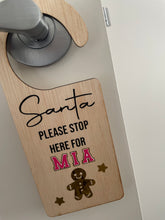 Santa Door Hanger - Block Name