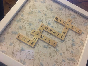 Family Letter Board