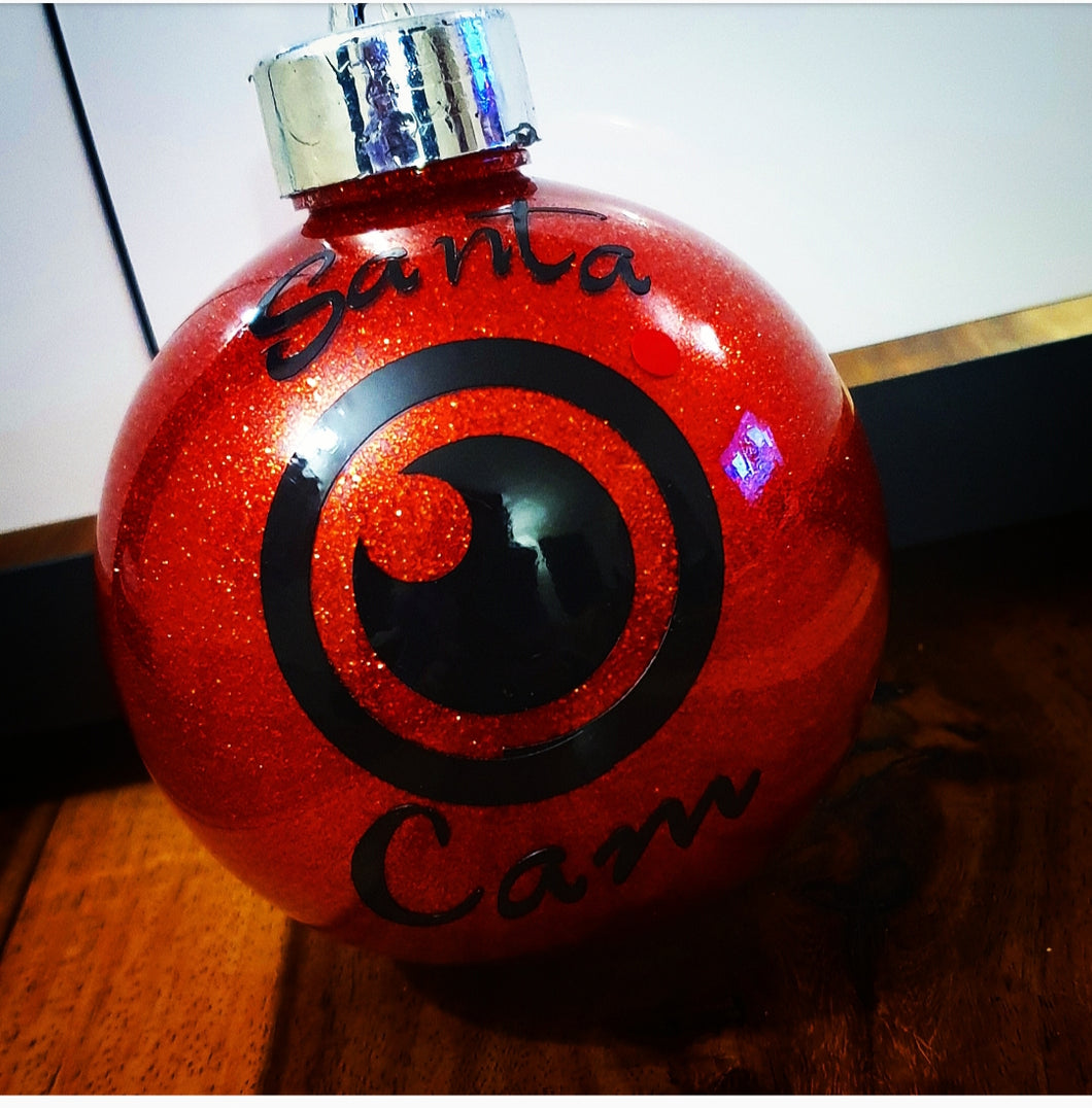 Santa Cam Bauble